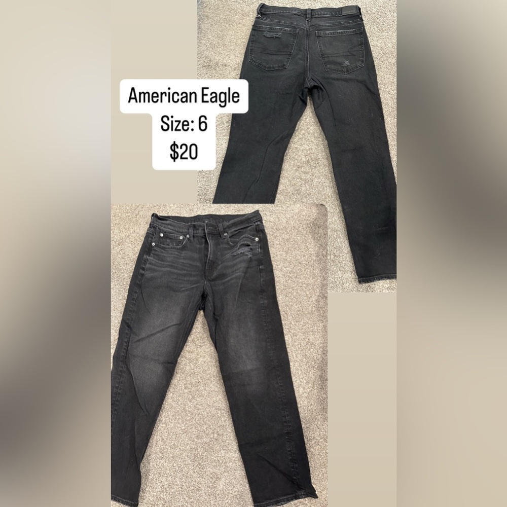 Black American Eagle pants